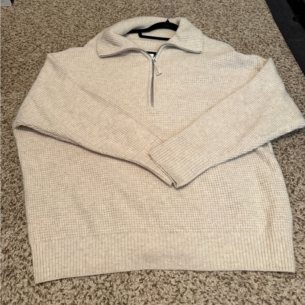 Aerie Waffle Quarter Zip